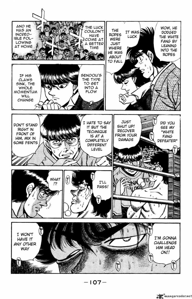 Hajime no Ippo: Fighting Spirit, Chapter 202 image 07